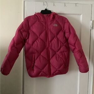 The North Face Kids Pink Puffer Jacket